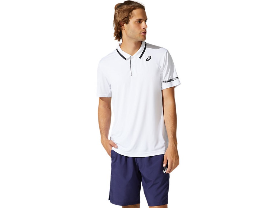Asics Brilliant White Court M Polo Majica