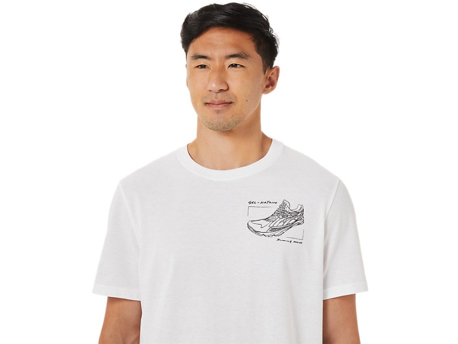 Asics Briljantno Bijeli Ftw Ss Top