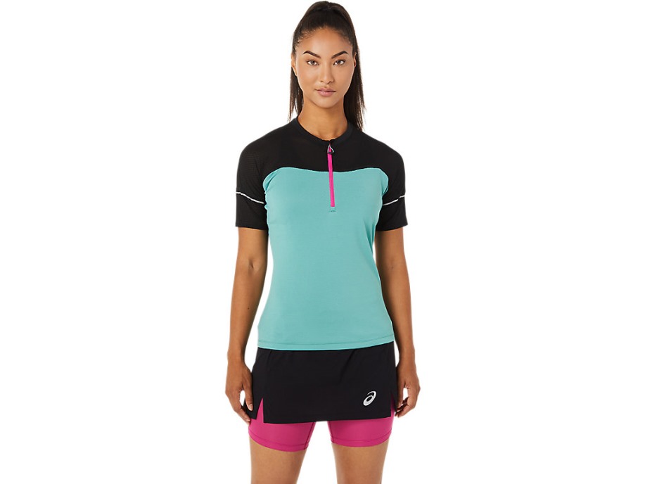 Asics Fujitrail Top Sage
