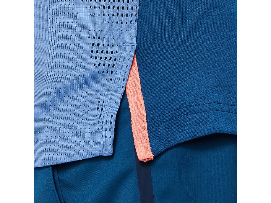 Asics Men Match Actibreeze Polo Majica Svijetli Indigo