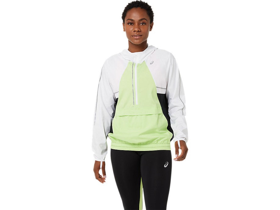 Briljantna Bijela Asics Lite-show Jakna