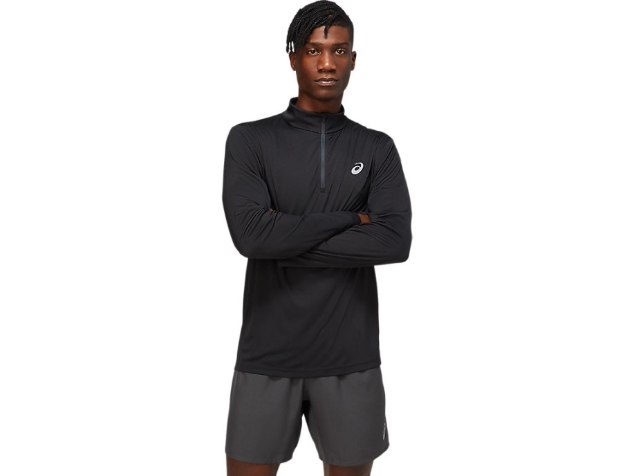 Core Ls 1/2 Zip Vrhunske Performanse Crne Asics