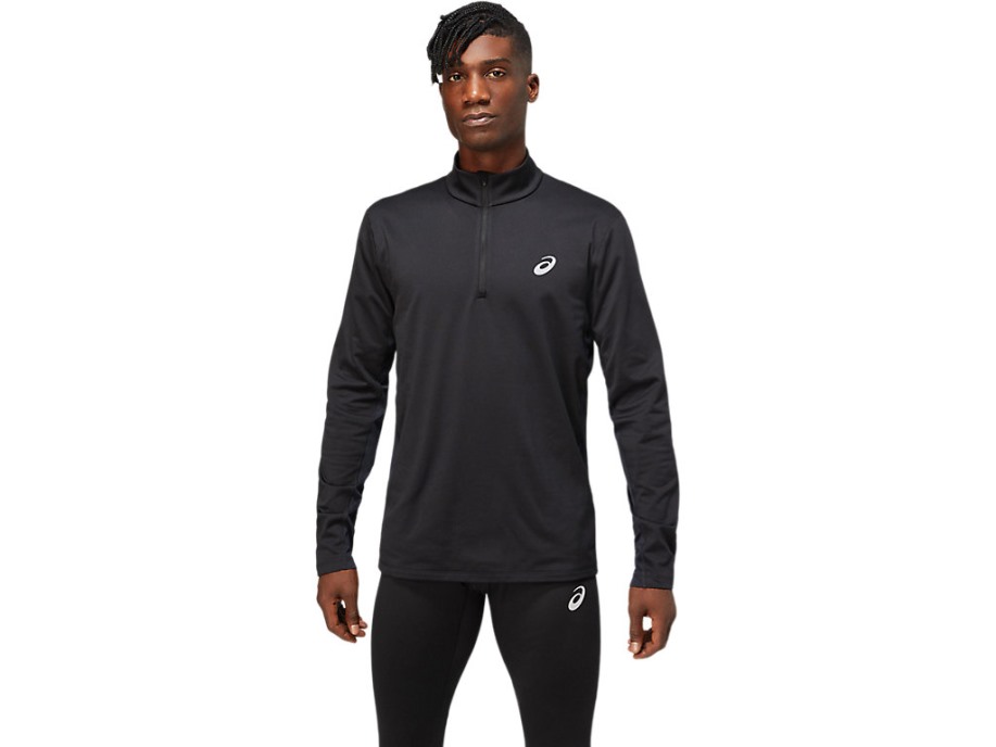 Core Ls 1/2 Zip Zimska Majica Asics Performans Crna