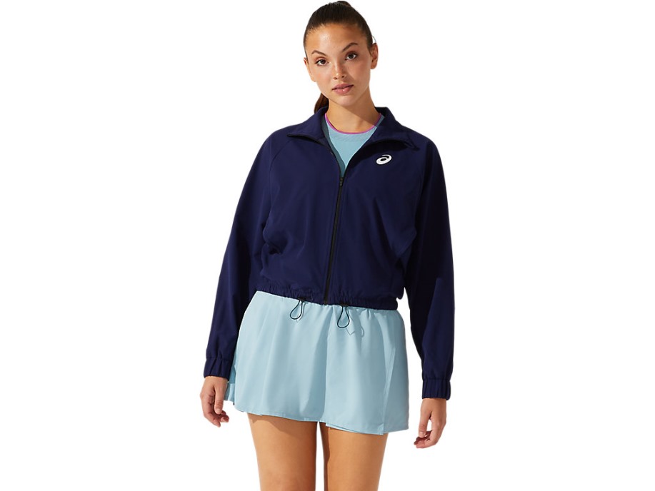 Peacoat Asics Match W Tkana Jakna