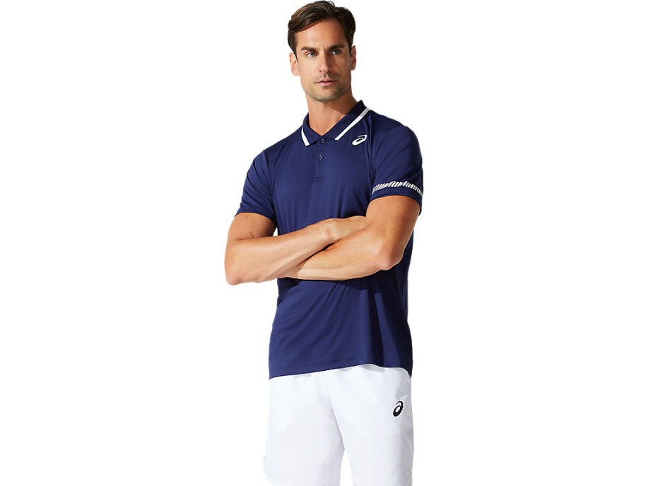 Peacoat Court M Polo Majica Asics