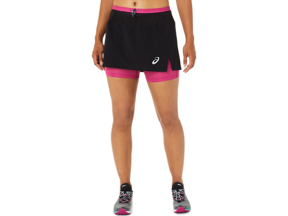Performanse Crne Asics Fujitrail Skort