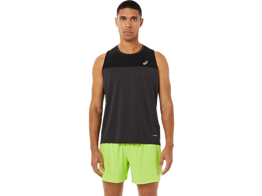 Trkaće Majice Asics Performanse Crne